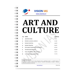 Vision IAS Art and Culture Notes - GS | English Medium