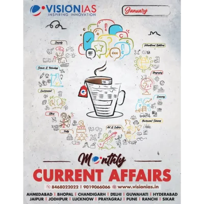 Vision IAS Current Affairs Magazine January 2025 | English Medium