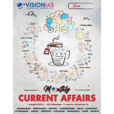 Vision IAS Current Affairs Magazine June 2024 | English Medium