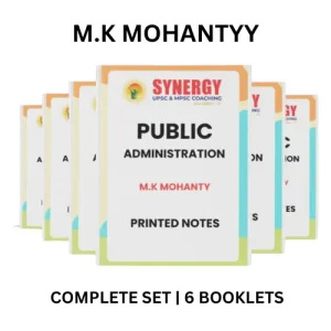 MK Mohanty Public Administration Class Notes 2024-2025 | English | UPSC Optional