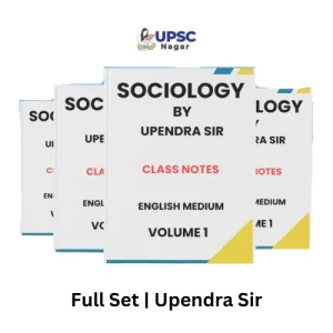 Upendra Sir Sociology Class Notes 2024-2025 | English | UPSC Optional