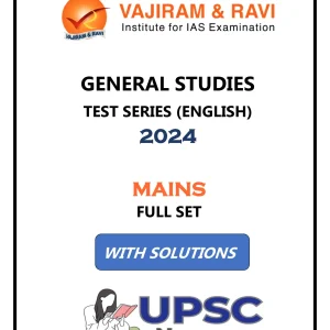 Vajiram and Ravi Test Series 2024 | MAINS