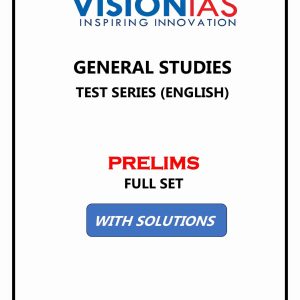 Vision IAS Test Series 2025 | Prelims | English Medium